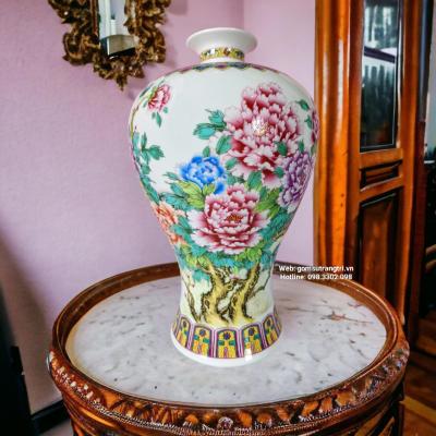 Mai Bình Tích Hoa Khai Phú Quý - Gốm Sứ Cao Cấp